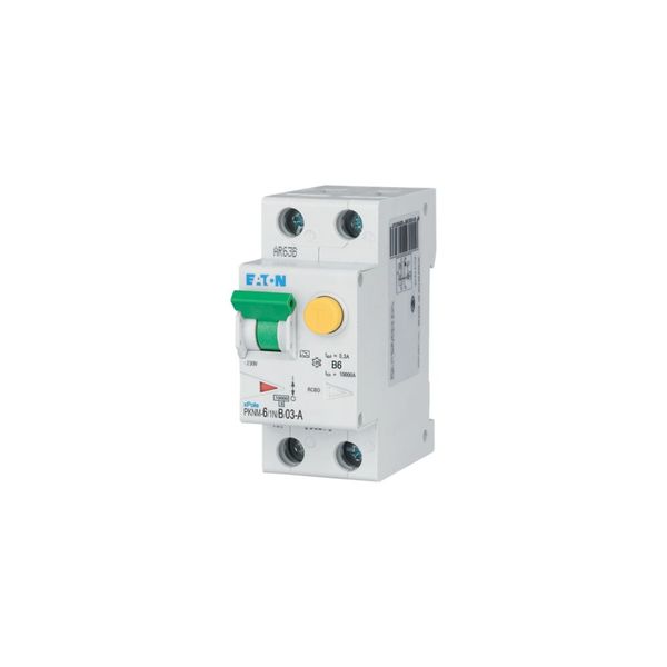 RCD/MCB combination, 6 A, 300 mA, MCB trip characteristic: B, 1p+N, RCD trip characteristic: A image 15