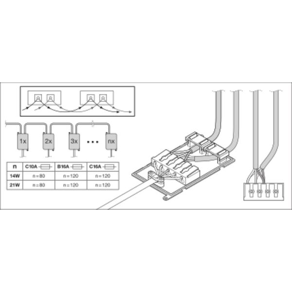 DOWNLIGHT UGR19 DALI DN155 14 W 840 WT IP54 DALI image 19