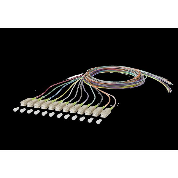 OpDAT pigtail SC-PC, OM5, 12 colors image 2