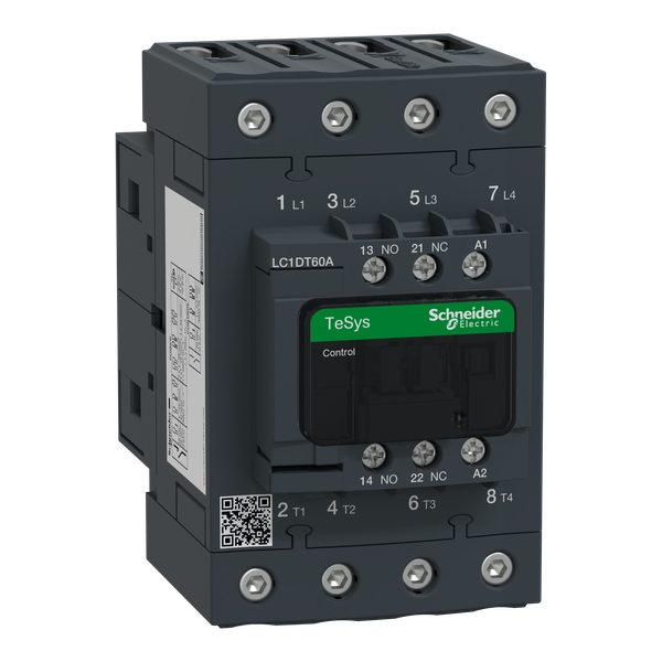 TeSys Deca contactor - 4P(4 NO) - AC-1 - = 440 V 60 A - 400 V AC 50/60 Hz coil image 6