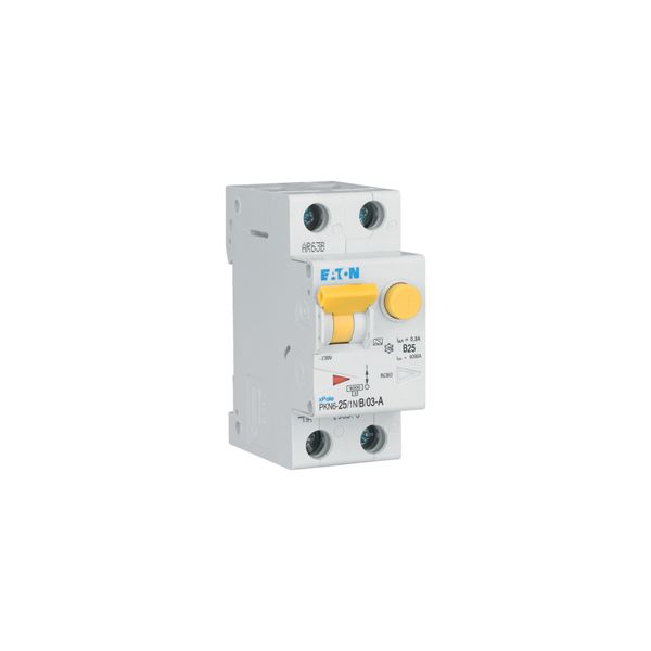 RCD/MCB combination, 25 A, 300 mA, MCB trip characteristic: B, 1p+N, RCD trip characteristic: A image 26