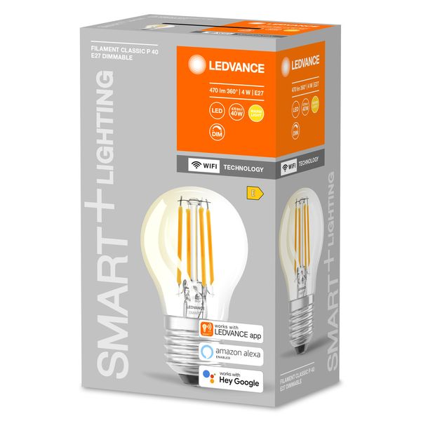 SMART+ WiFi Filament Mini Bulb Dimmable 40 4 W/2700 K E27 image 7