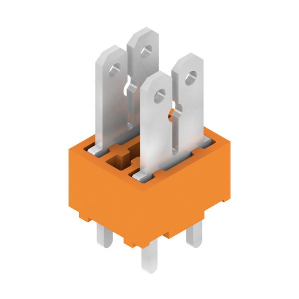 PCB terminal, 5.00 mm, Number of poles: 2, Conductor outlet direction: image 2