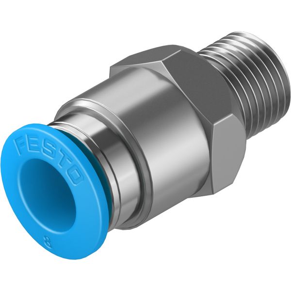 QS-1/8-8 Push-in fitting image 1