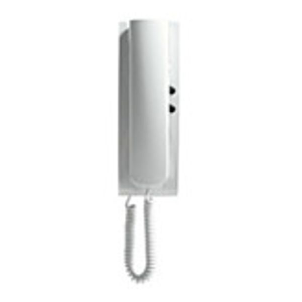 Wall-mounted interphone, white image 1