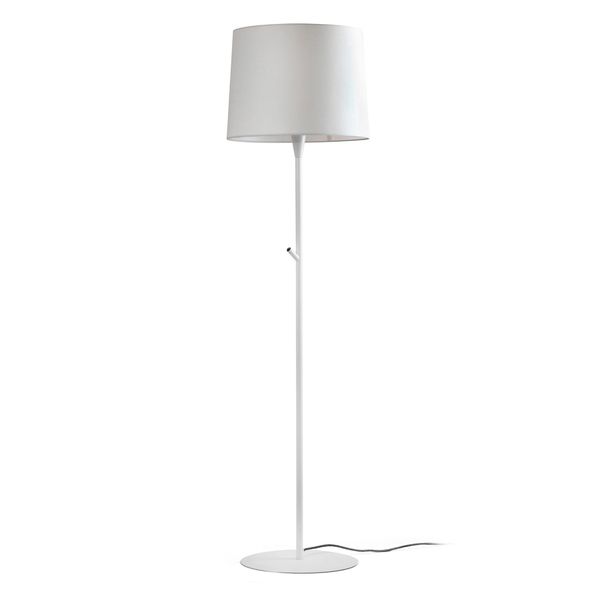 CONGA WHITE FLOOR LAMP WHITE LAMPSHADE ø400*300*ø3 image 1