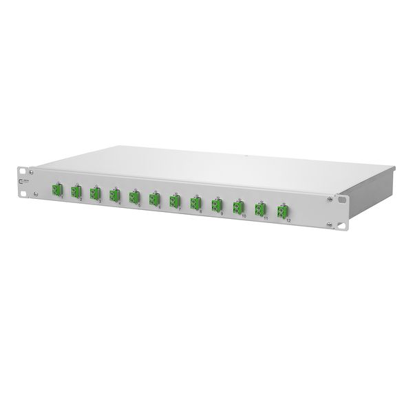 OpDAT fix patch panel VIK 12xLC-D APC OS2 image 1