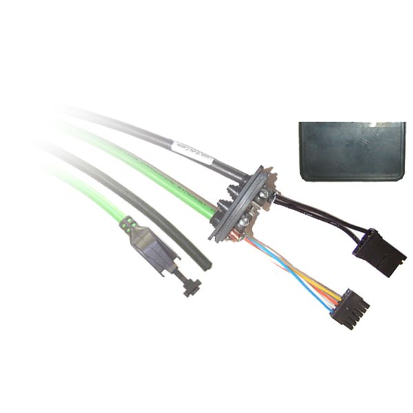 LXM ACC CABLE SET, POWER, MODBUS TCP, 3M image 1