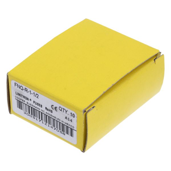 Fuse-link, LV, 1.5 A, AC 600 V, 10 x 38 mm, 13⁄32 x 1-1⁄2 inch, CC, UL, time-delay, rejection-type image 27