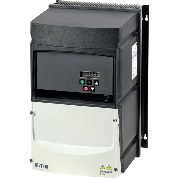 Variable frequency drive, 230 V AC, 3-phase, 30 A, 7.5 kW, IP66/NEMA 4X, Radio interference suppression filter, Brake chopper, 7-digital display assem image 14