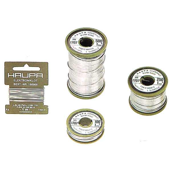 Solder wire S-Sn99Cu1 3.5% 1mm 500g lead-free image 1