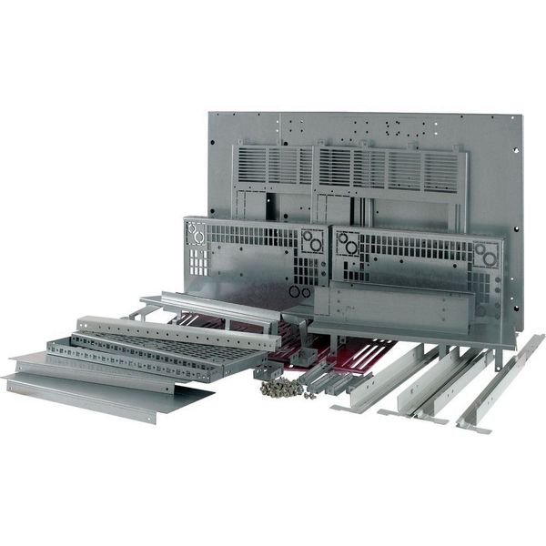 Mounting kit for 2x IZMX16, withdrawable, HxW=550x1000mm image 4