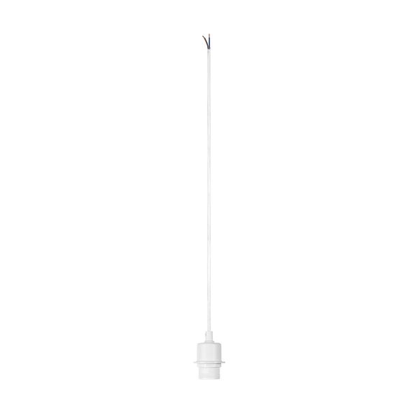 FENDA E27 pendant,white,without canopy & shade,open cable image 1