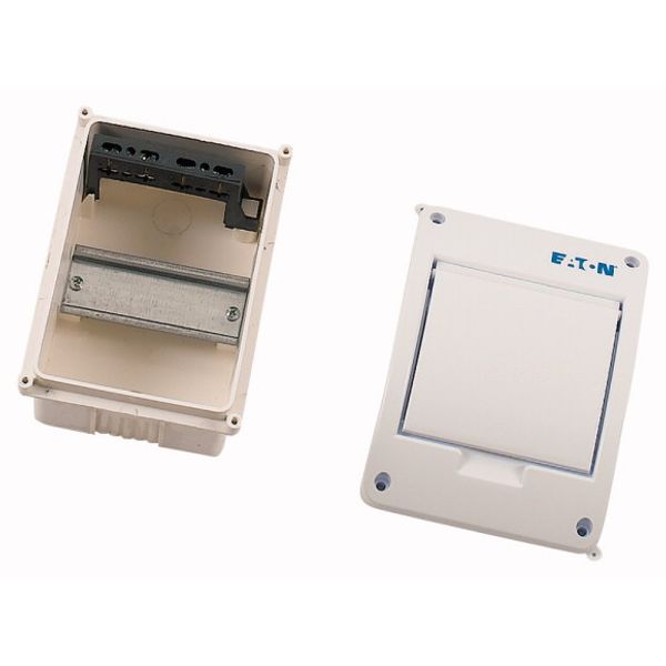ECO Compact distribution board, flush mounting, 1-rows, 5 MU, IP40 image 3