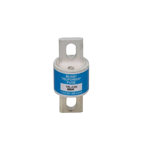 Eaton Bussmann series TPL telecommunication fuse, 170 Vdc, 350A, 100 kAIC, Non Indicating, Current-limiting, Bolted blade end X bolted blade end, Silver-plated terminal image 14