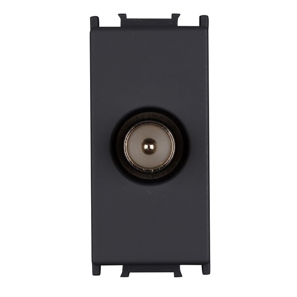 TV socket 1M 0dB, black image 1