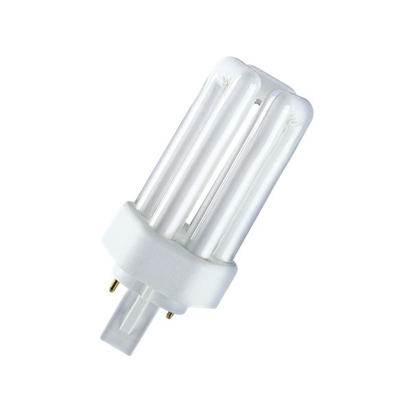 Compact Fluorescent Lamp Osram DULUX® T PLUS 18W/827 2700K GX24d-2 image 1