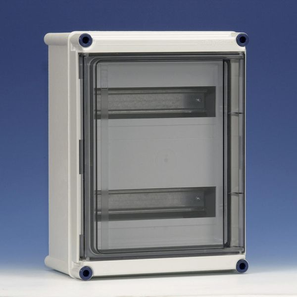 Encl. hinged cover+top head rail 2 slots, closed image 3