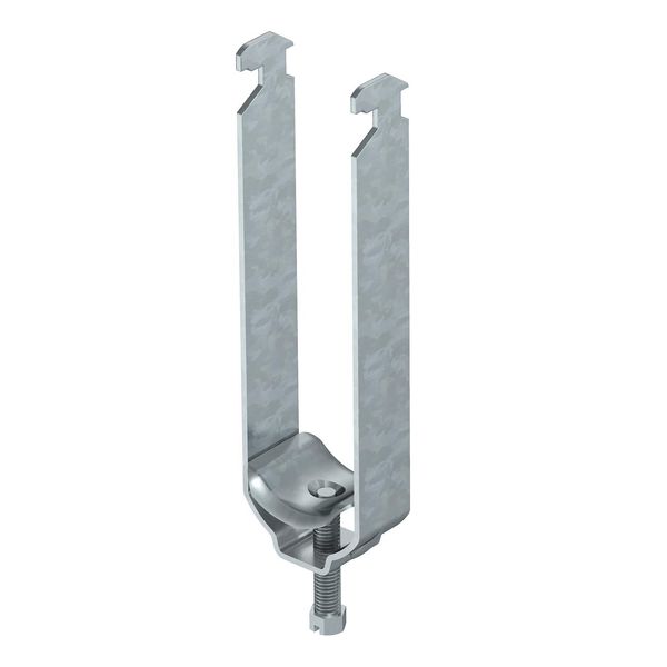 2056 M3 16 FT  Stirrup clip, with metal. pr. op., 3-set, 12-16mm, Steel, St, hot-dip galvanized, DIN EN ISO 1461 image 1
