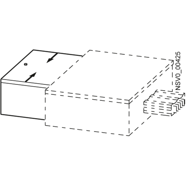 BD2-1250-KR CABLE COMPARTMENTSUITABLE FOR C ABLE END ENTRY 1250A image 1