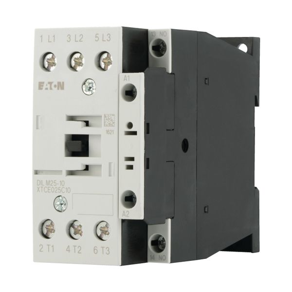 Contactor, 3 pole, 380 V 400 V 11 kW, 1 N/O, 110 V 50/60 Hz, AC operation, Screw terminals image 6