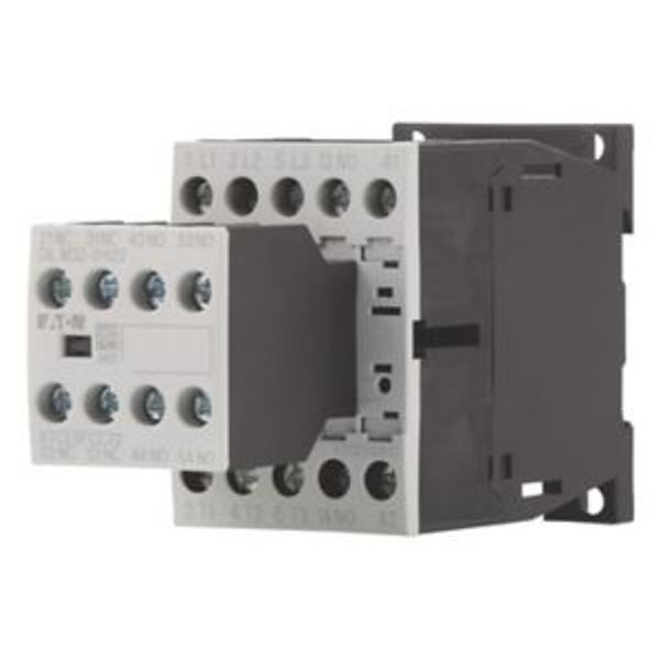 Contactor, 380 V 400 V 5.5 kW, 3 N/O, 2 NC, 230 V 50 Hz, 240 V 60 Hz, AC operation, Screw terminals image 2