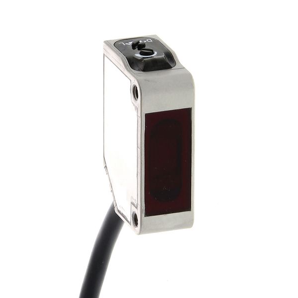 Photoelectric sensor, rectangular housing, stainless steel, red LED, r image 4