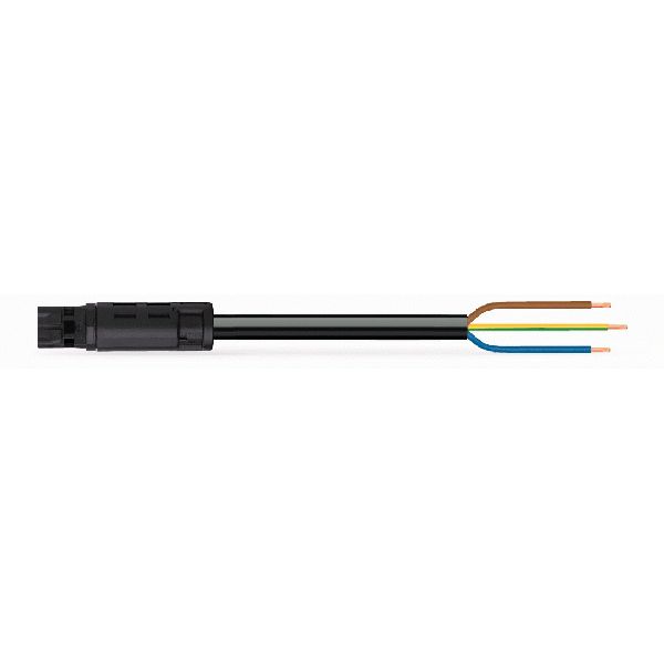 pre-assembled interconnecting cable;Eca;Socket/plug;black image 4