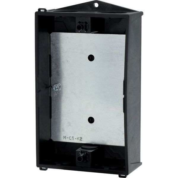 Insulated enclosure, HxWxD=160x100x145mm, +mounting plate image 14