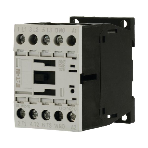 Contactor, 3 pole, 380 V 400 V 5.5 kW, 1 N/O, 24 V DC, DC operation, Screw terminals image 12