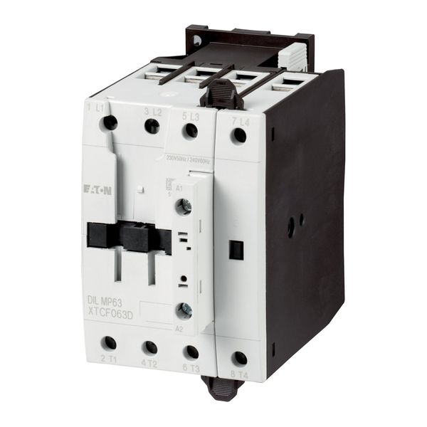 Contactor, 4 pole, 63 A, 230 V 50/60 Hz, AC operation image 3