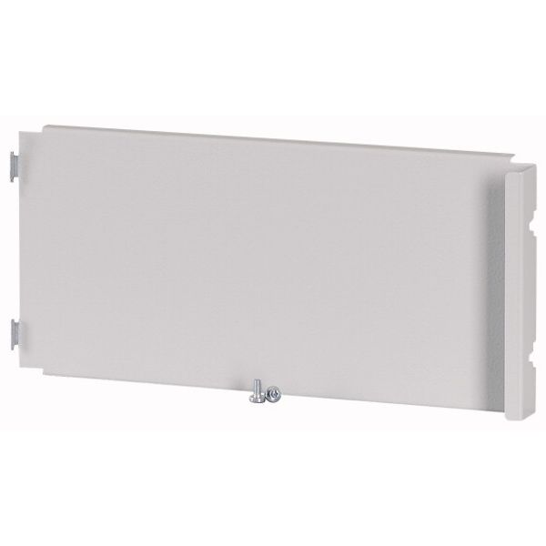 Front plate, blind, HxW= 100 x 400mm image 1