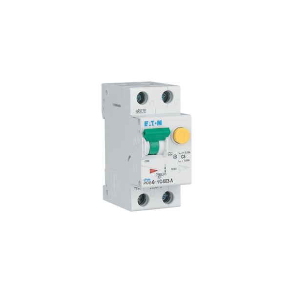 RCD/MCB combination, 6 A, 30 mA, MCB trip characteristic: C, 1p+N, RCD trip characteristic: A image 27