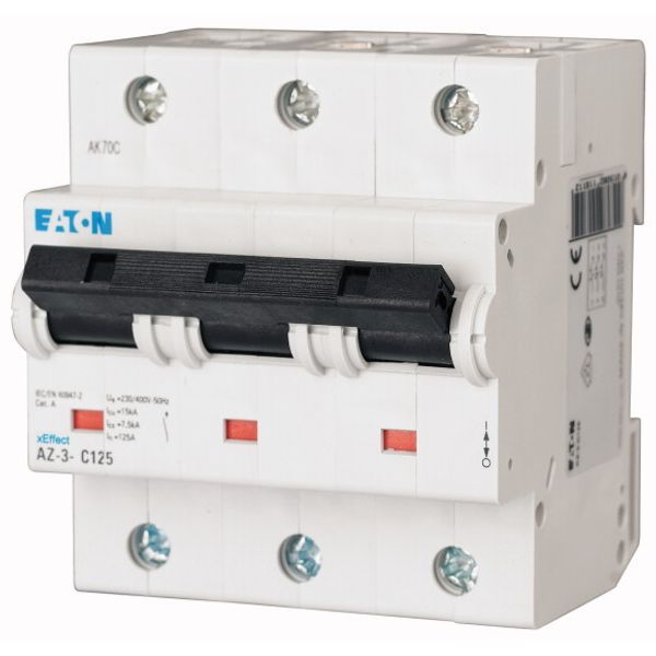 Miniature circuit breaker (MCB), 40A, 3p, type D characteristic image 1