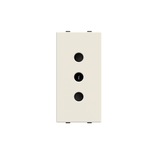 N2133.1 BL Socket outlet IT P11 White - Zenit image 1