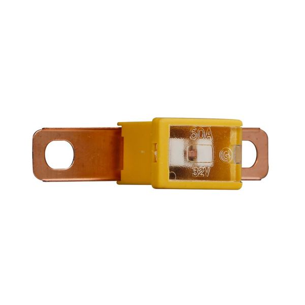 Cartridge Fuse, Fuse link, 60A, 32 Vdc, 10 kAICIC interrupt rating, Bolt mount, 13/16 in bolt terminal connection image 5