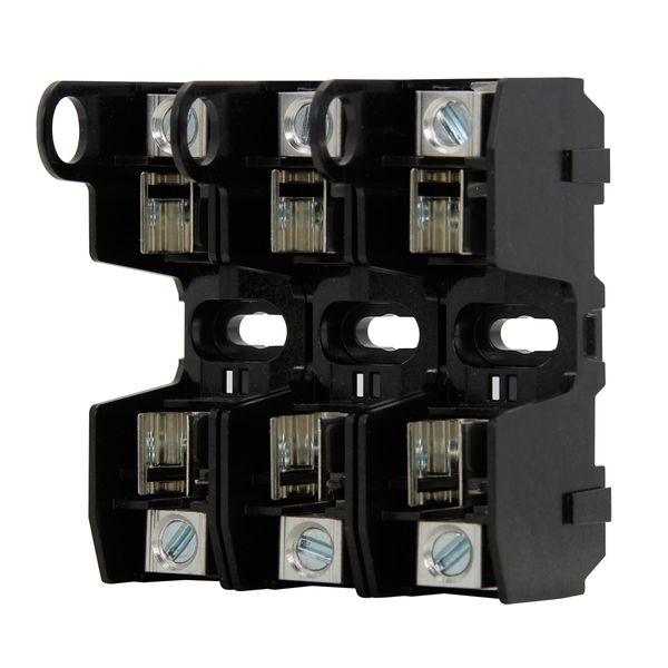 Eaton Bussmann series HM modular fuse block, 250V, 0-30A, CR, Three-pole image 3