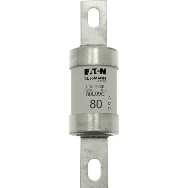 Fuse-link, low voltage, 80 A, AC 600 V, DC 250 V, HRCII-MISC, 21 x 127 mm, gL/gG, CSA image 6