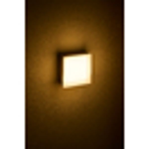 Zelda LED Square Large 12W 740lm 3000K IP54 anthracite image 8