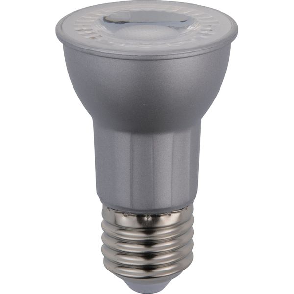 LED E27 PAR16 50x78 230V 350Lm 5W 827 36° AC Silver Dim image 1