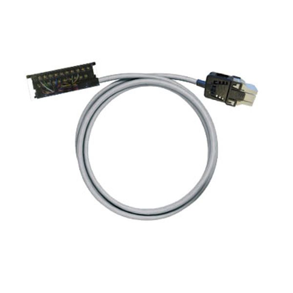 PLC-wire, Digital signals, 24-pole, Cable LiYY, 2 m, 0.25 mm² image 2