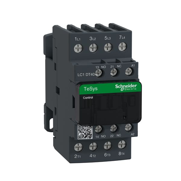 TeSys Deca contactor - 4P(4 NO) - AC-1 - = 440 V 40 A - 110 V AC 50/60 Hz coil image 5