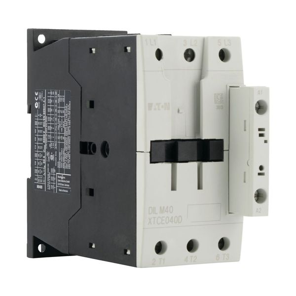 Contactor, 3 pole, 380 V 400 V 18.5 kW, 42 V 50 Hz, 48 V 60 Hz, AC operation, Screw terminals image 16