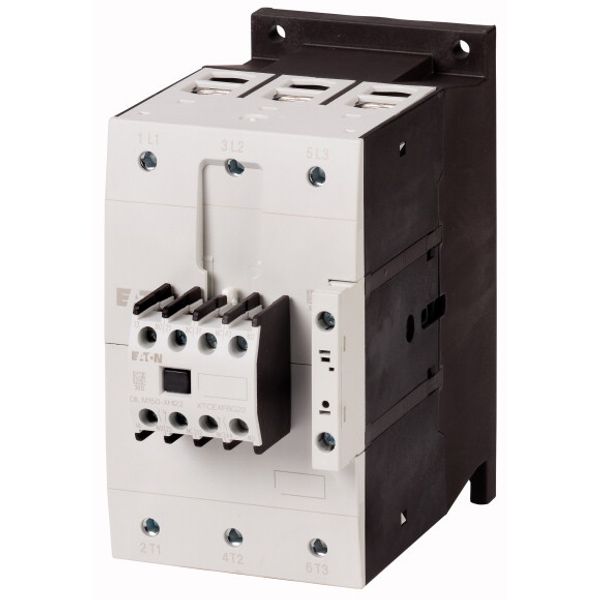 Contactor, 380 V 400 V 45 kW, 2 N/O, 2 NC, 230 V 50/60 Hz, AC operation, Screw terminals image 1