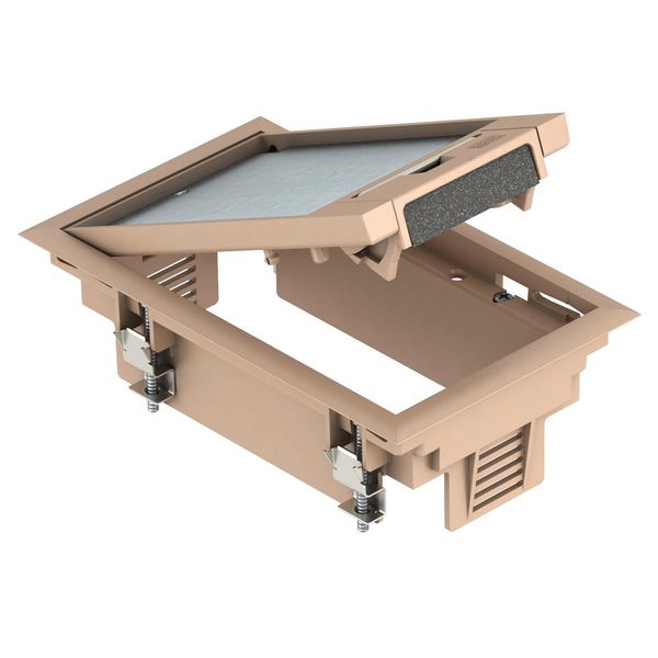 GES2 U 1019 Service outlet for duct mounting 192x118x61 image 1