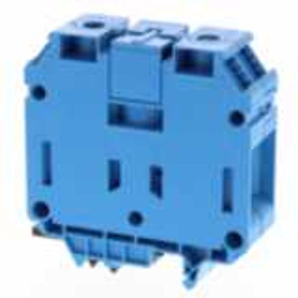 Feed-through DIN rail terminal block with screw connection for mountin image 2