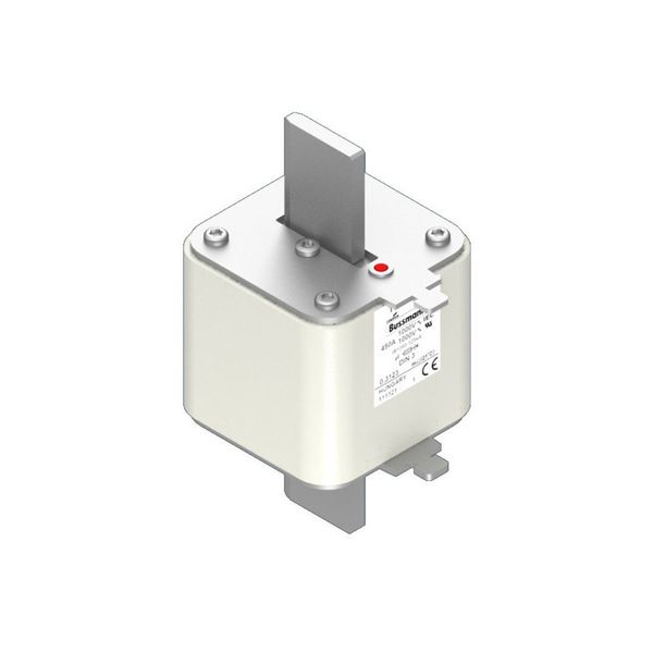 Fuse-link, high speed, 450 A, AC 1000 V, DIN 3, 90 x 75 x 150 mm, aR, DIN, IEC, single indicator image 7