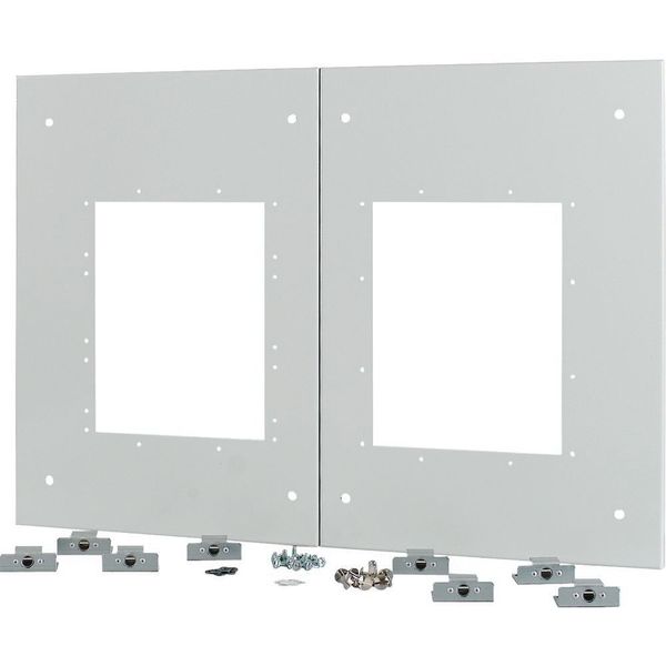 Front panel for 2x IZMX16, fixed mounting, HxW=550x800mm image 4