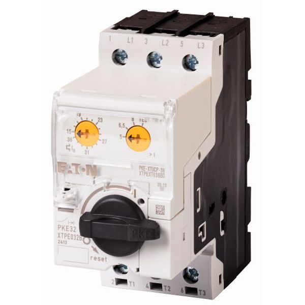 System-protective circuit-breaker, Complete device with standard knob, 15 - 36 A, 36 A, With overload release, Screw terminals image 2