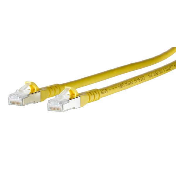 Patch cord Cat.6A AWG 26 15.0 m yellow image 1